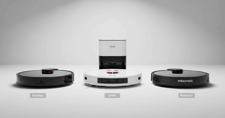 Roomba vs Shark vs Roborock Features